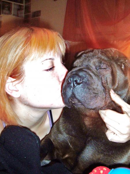 ma chienne et moi!