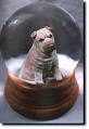 boule déco avec 1 shar-pei